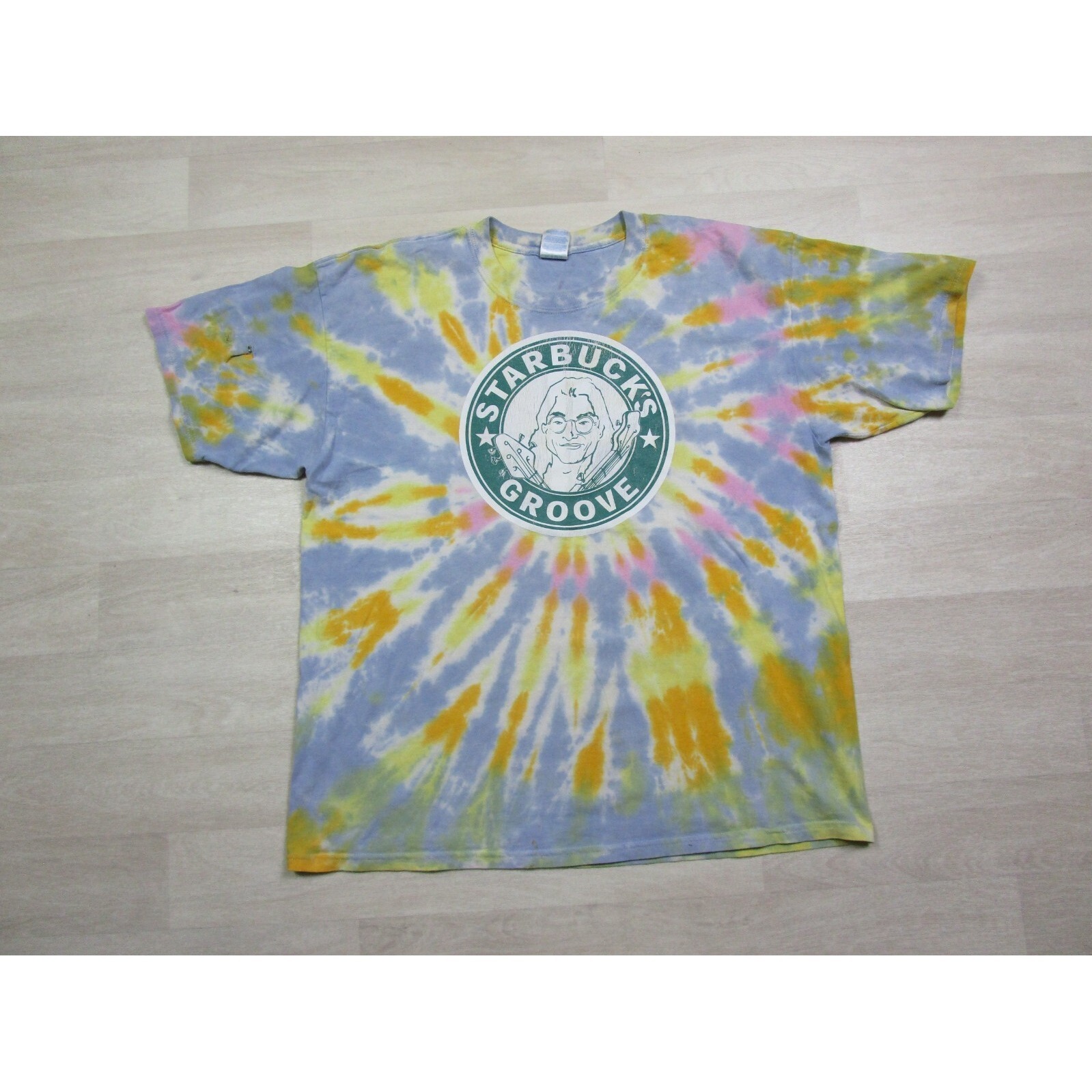 Vintage Grateful Dead Shirt (Xl) Phil Lesh "Starbucks Groove" Parody Bass Player